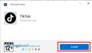 cài đặt TikTok