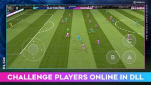 Tham gia thi đấu với game thủ khắp nơi trên thế giới thông qua tính năng Dream League Live